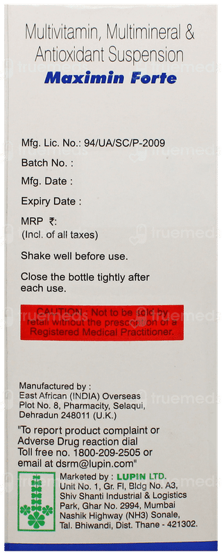 Maximin Forte Suspension 200Ml